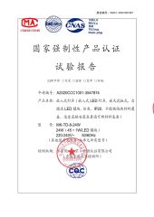Certification Report certificate from Shanghai Yizhiniu Building Materials Trading Co., Ltd