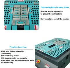 Semi Automatic Apparel Clothes Folding Machine for Home Power 200W Origin China Type Folding Packaging Bag Model NO. SCF370 - Image 4