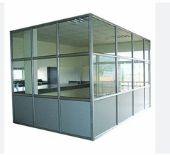 20 mm Aluminium Partitions Application Office Partition Thickness 20 mm Door Type Fixed (No Door) Glass Type All customer - Image 3