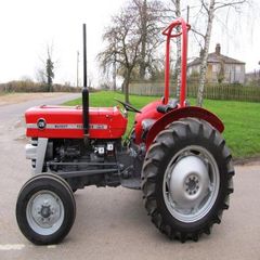 Diesel Powered 50 HP Massey Ferguson 135 Walking Tractor in Stock Farm Industry Use Excellent Condition Engine Pump - Image 5