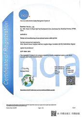 TS16949 certificate of Sportrak Tire Co., Ltd. – certificate photo, supplier certificates section