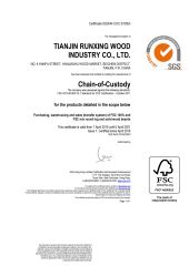 FSC certificate from AIS SMARTI LLC