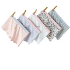 Girls' Flat Angle a-Class Baby Square Shorts Style All Season All Origin China Pattern Print Texture Light Touch - Image 6