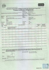 Soncap Certificate certificate of Henan Tiga Engineering Co., Ltd – certificate photo, supplier certificates section