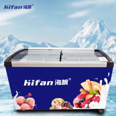 Commercial Ice Cream Display Freezer with Precise Temperature Control - Image 4