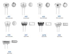 A05 Round Push Buttons Toilet Tank Fittings Double-Control - Image 6