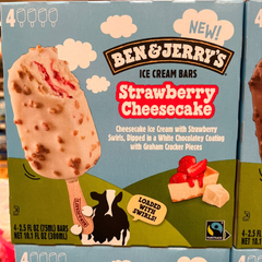 BUY MOST POPULAR BEN & JERRY’S ICE CREAM BARS 4X75ml PREMIUM MULTIPACK SELECTION READY FOR EXPORT - Sosa Merchant Solutions