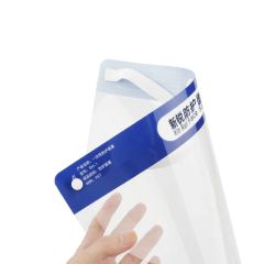 China Factory High Quality Face Shield Protective Mask Pet Material Pet Shape Dust Mask Model NO. Fc-10 Color Transparent - Image 6