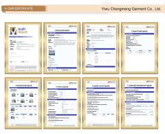 Our Certificates certificate of Yiwu Chengmeng Clothing Co., Ltd. – certificate photo, supplier certificates section