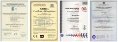 Certificates certificate from Foshan Hanse Industrial Co., Ltd.