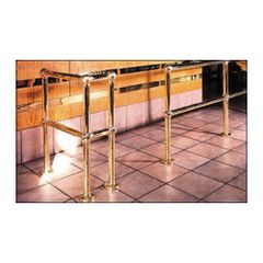 SS Gold PVD Railing System Position Stairs Wheel Width 35 Mm Wheel U Groove Yes Fitting Finish Pvd Wheel Diameter 120 - Image 5
