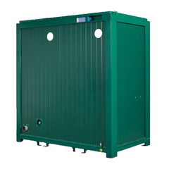 Toilet & Shower Blocks / 1+1 Double Mains Toilet 8Ft x 5Ft (Green) - Image 1