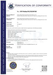 CE certificate from Qingdao Shing Auto Parts Co., Ltd.