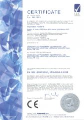 CE-vibrating screen certificate from Xinxiang Karp Machinery Equipment Co., Ltd.