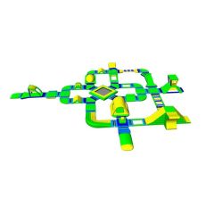 Popular Style Custom Obstacle Course Kids Adult Inflatable Water Parks - Image 1