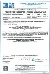 IECQ Certificate of Conformity certificate of CHB ELECTRONICS CO., LTD. – certificate photo, supplier certificates section