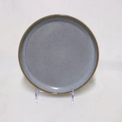 16PCS Stoneware Dinner Set Ceramic Tableware Light Gray Color - Image 3