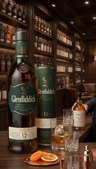 Glenfiddich 12 Year Old Premium Single Malt Scotch Whisky 750ml – Classic Speyside Expression with Fresh Fruity Notes, Smooth Creamy Texture, Gentle Oak Finish, Carefully Aged for Rich Character, Ideal for Drinking Neat, On the Rocks, or in Cocktails - Image 2