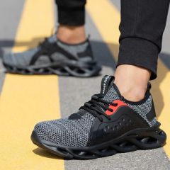 Men's Safety Work Shoes with Steel Toe Puncture-Proof Sneakers for Factory Use - Shandong Xingbang Protective Equipment Co., Ltd