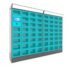 Customized Sheet Metal Fabrication Smart Automated Takeout Delivery Storage Lockers - Image 4