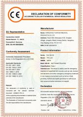 CE of First Aid Kit certificate from Hangzhou Tuopusi Medical Products Co., Ltd.