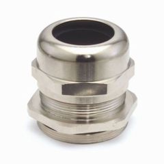 Pg Brass Cable Gland (PG7, 3-6 mm Cable Diameter, IP68) Color Silver Thread Size PG7 Seal Material NBR Material - Iqba Traders