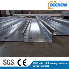 Advanced Cold Roll Forming Machine for CZ Purlin Steel Frames - Image 4