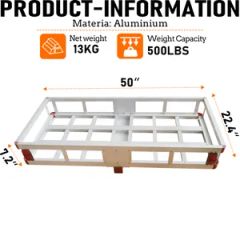 LED Light Car Hitch Cargo Carrier - Image 3