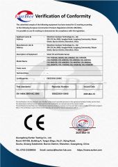 CE certificate from Shenzhen Coolseer Technology Co., Ltd.