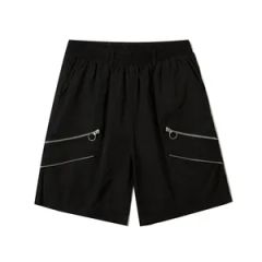 Custom Exercise Gym Shorts Zipper Design Custom Logo Shorts Type Pants Size Custom Origin China Pattern Logo Gender Unisex - Image 2