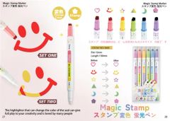 Amazing Marker Pens - Color Changing Highlighter Pen Art - Create 3D Lettering or Write Secret Messages - Image 6