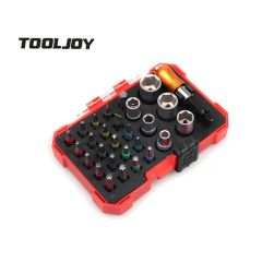 Tooljoy 28PCS Hand Tools Custom Screwdriver Bit Sets Nut Setter Bits Sets - Image 3