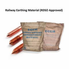 Copper Bonded Grounding Rod RDSO Approved Earthing with RITES & Consignee Inspection, For Railway Project - Image 2