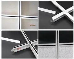 Galvanizing Frame Suspended Ceiling Framing T Grid Sample Free H.S 73089000 Origin China Shape T-type Material Steel HS Code - Image 4