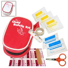 Child Mini First Aid Kit, Child Emergency Safety Kit Size Small Style Simple Origin China Trademark OEM Material Nylon Group - Image 3