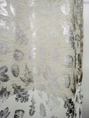 Home Textile Foil Style Linen Looks Curtain - Image 2