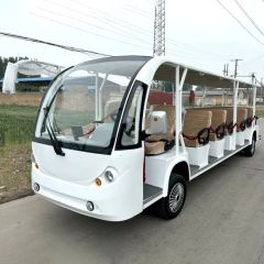 Customizable Color 12Seater LowEmission Electric Sightseeing Bus Car MOQ100 15D 1Y - Dezhou Fuda Metal Products Co., Ltd.