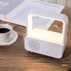 Mini Clock Outdoor Handheld Portable Square Dance Wireless Charging Smart Bluetooth Speakers - Image 2
