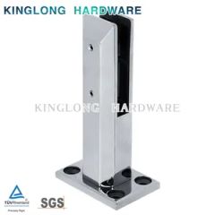 Stainless Steel Pool Clamp Floor Glass Fixing Clamp No Punch Base Railing Post Stair Rail Accessories - Image 2