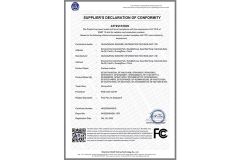FCC Certificate certificate from Guangzhou Sincere Information Technology Ltd.