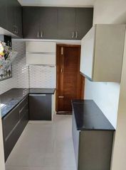 L Shaped Modular Kitchen Design Types L-shaped Hardware Brand Customized Cabinet Material BWP Plywood Countertop Material - Image 6