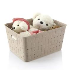 Cross Border Stackable Woven Rattan Faux Rattan Durable Baskets Storage & Organization - Image 3