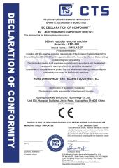 CE certificate from Guangzhou Newbelle Technology Co., Ltd.