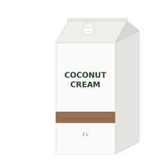 Coconut Cream 18% Fat - 1L / 500ml Aseptic Packs and Bulk Supply, Made in Indonesia - Image 3