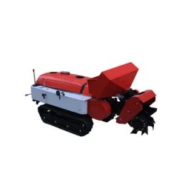 High Performance Dust Proof Design Intelligent Remote Control Multifunctional Crawler Rotary Tiller - Image 5