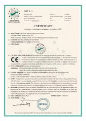 plasma cutting machine certificate certificate from JINAN ALLWIN CNC MACHINERY CO., LTD