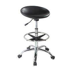 Adjustable Lab Stool Saddle Barber Dental Chair Type Chair Color Black MOQ 10 Units Trademark Mac Condition Used Model NO. - Image 3