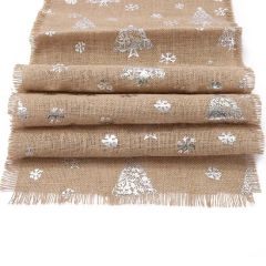 Custom 12 Packs Naturalburlap Table Runners 100% Jute Table Runner for Banguets - Image 3