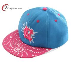 Customizable 3D Embroidery Snapback Cap with Screen Printing - Image 4