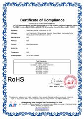 Certificates certificate from Shenzhen Jianhao Technology Co., Ltd.